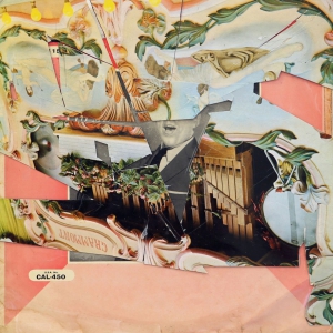 Collaged record sleeve